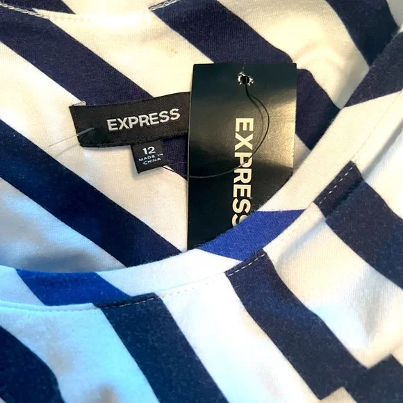 NWT cotton sleeveless summer dress. Size 12, no stretch fit a size 10 best - Picture 3 of 3